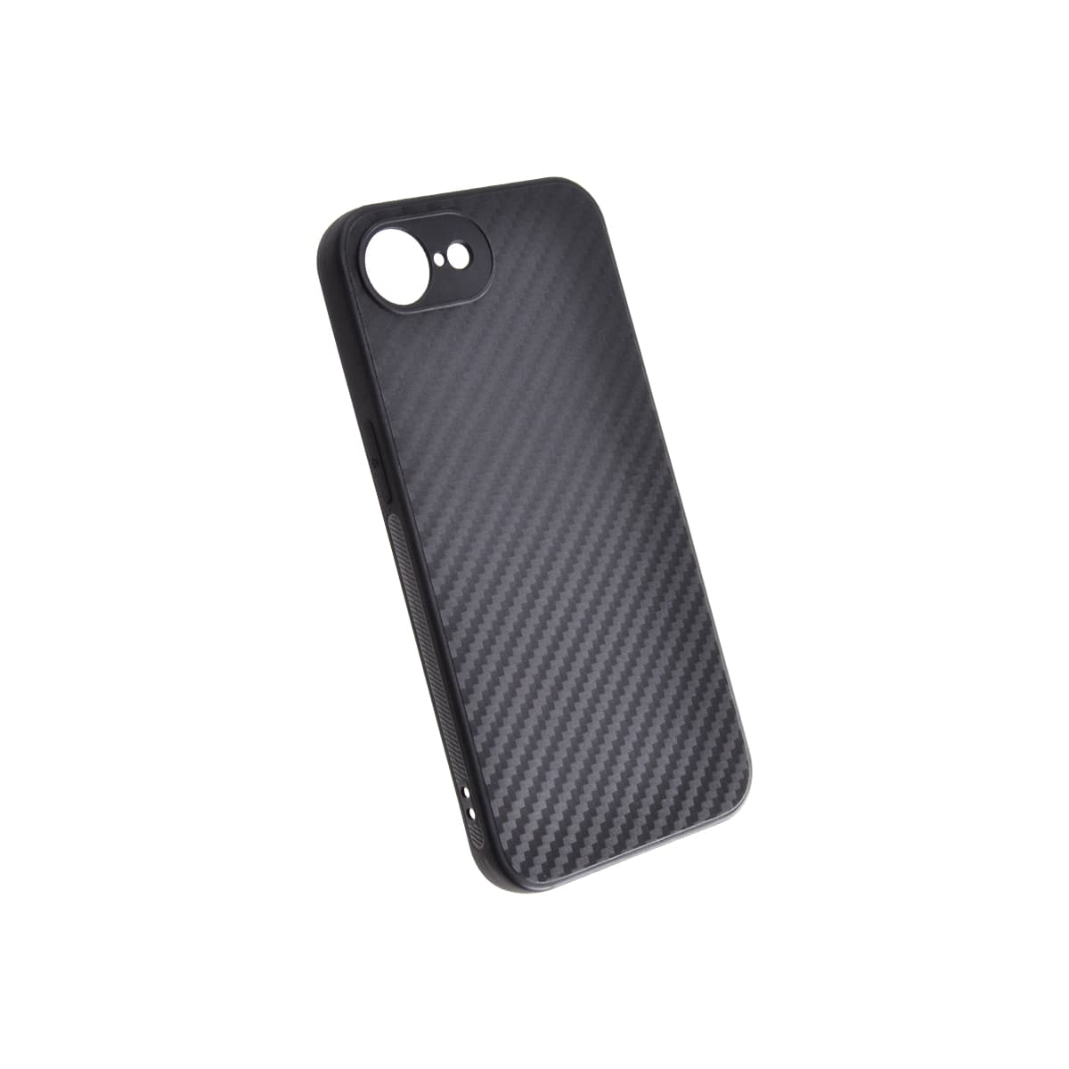 TPU CARBON 0,3mm za iPhone 16e/17e (6.1") black