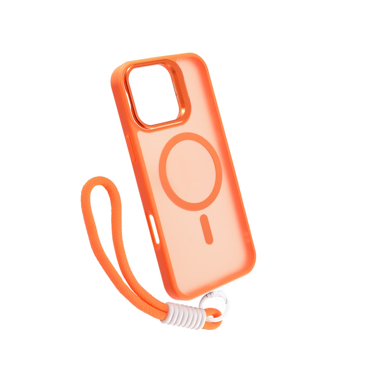 PC CAMERA STAND ROPE MAGSAFE for iPhone 16 Pro Max (6.9") narandžasta