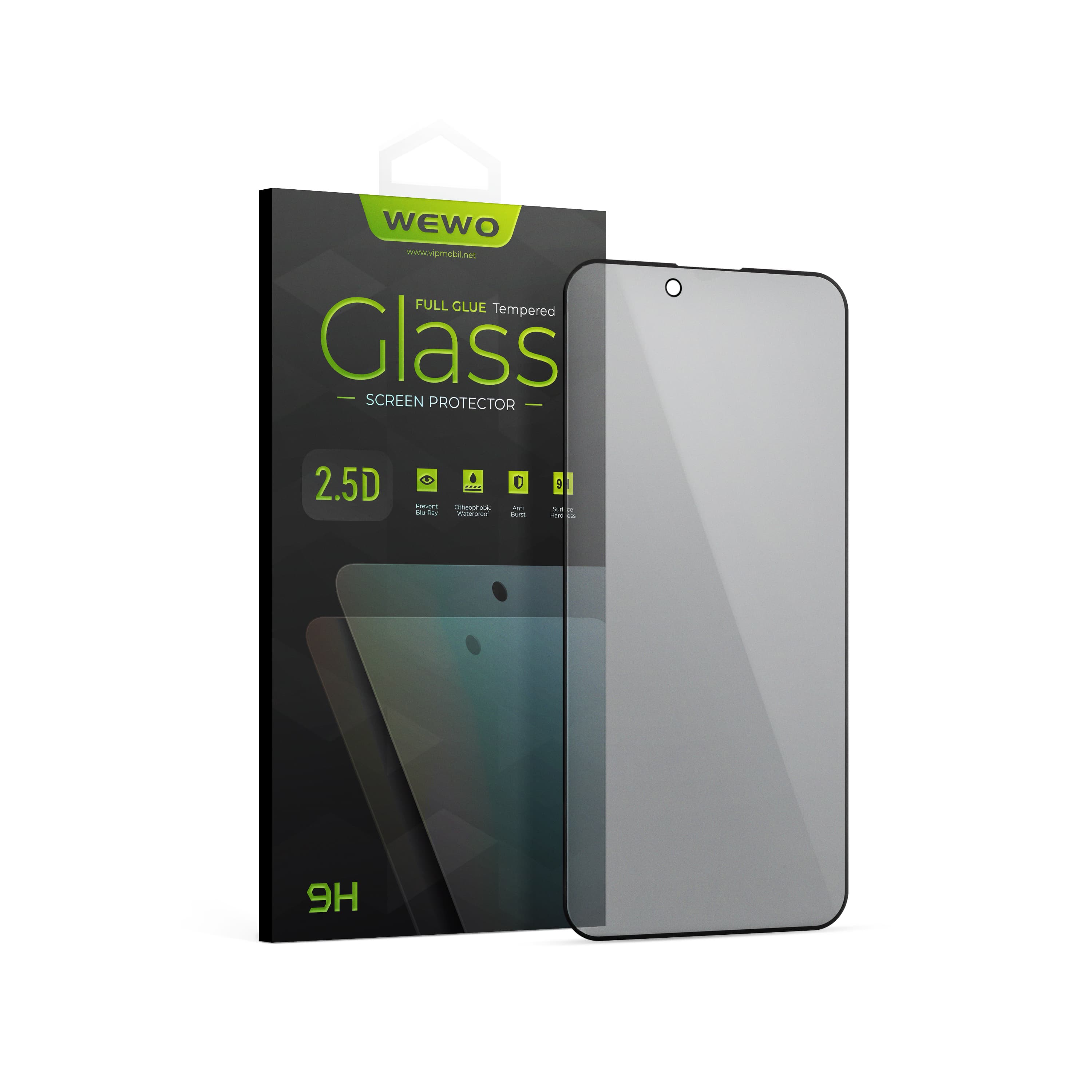 Nalepnica Display-a Glass PRIVACY 5D FULL GLUE za iPhone 17 Air (6.5")