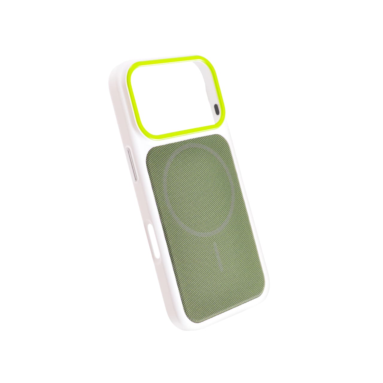 PC MAGSAFE DUO for iPhone 17 Pro (6.3") bela/zelena