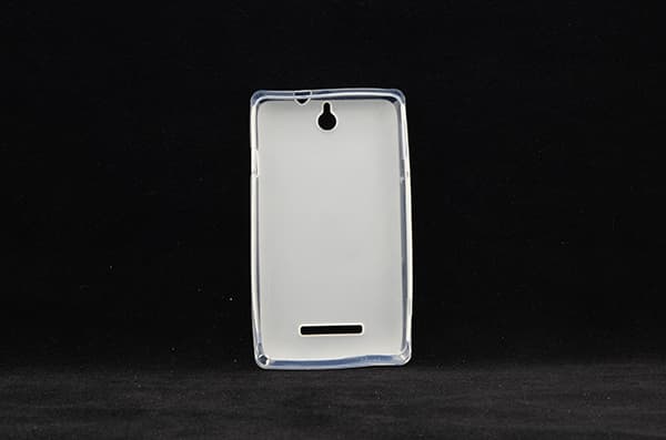 TPU pudding za Xperia E (bela)