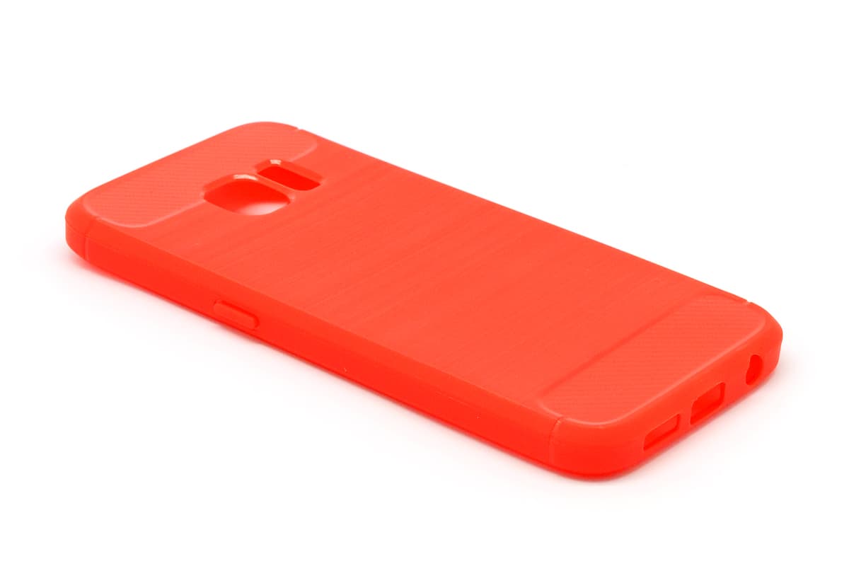 TPU BRUSHED for SM-J810F (Galaxy J8 2018) red