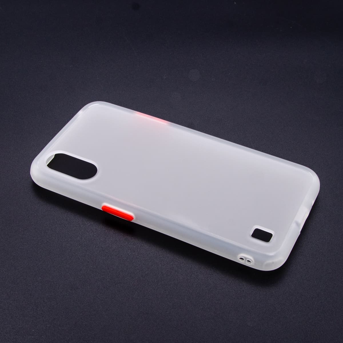 TPU BORDER za SM-A015F (Galaxy A01) bela