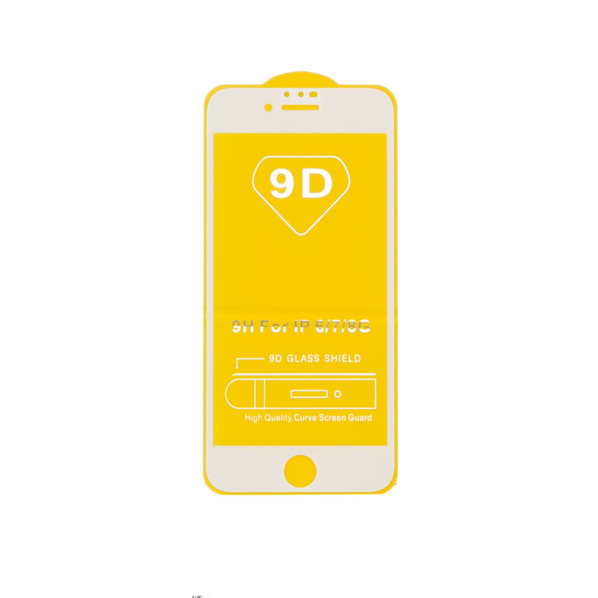 Nalepnica Display-a Glass 2.5D FULL GLUE for iPhone 7/8/SE 2020 (4.7") white