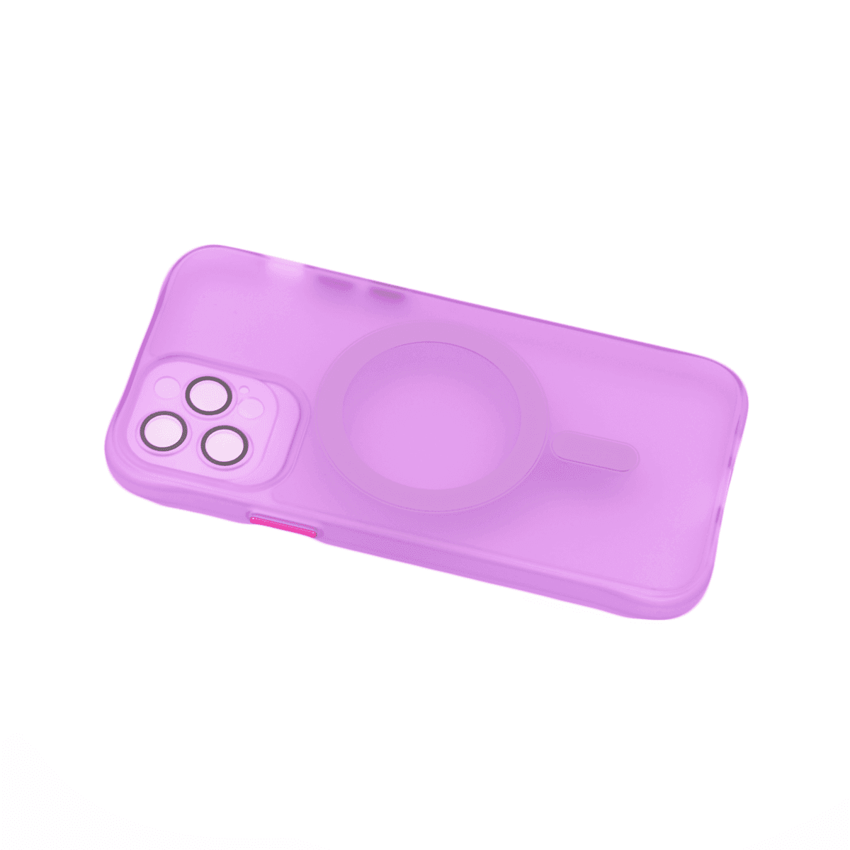 TPU TRANS-COLOR MAGSAFE for iPhone 12 Pro (6.1") ljubičasta