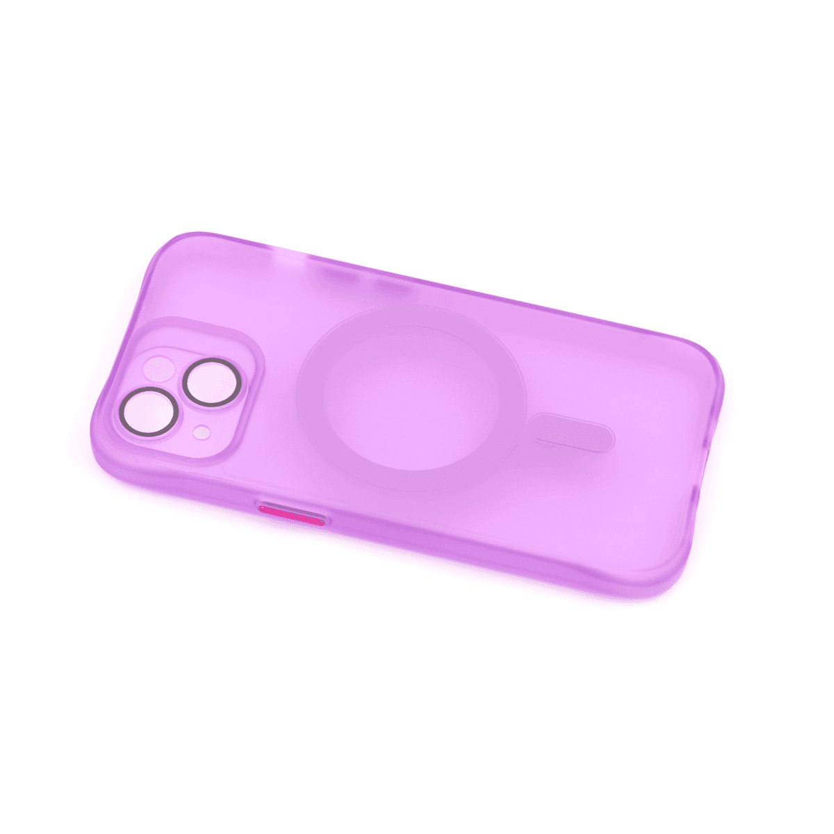 TPU TRANS-COLOR MAGSAFE for iPhone 15 Plus (6.7") ljubičasta