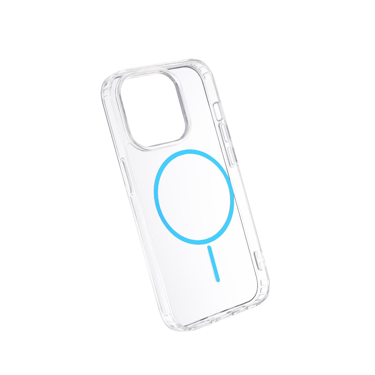 TPU CLEAR COLOR MAGSAFE for iPhone 15 Pro (6.1") svetlo plava