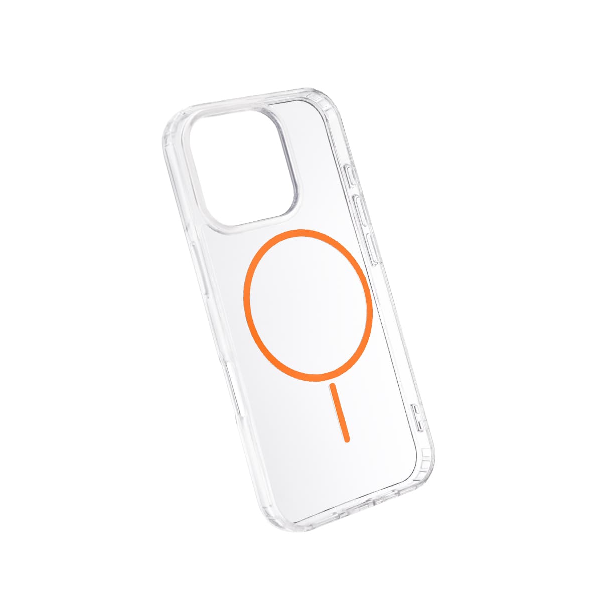 TPU CLEAR COLOR MAGSAFE for iPhone 16 Pro (6.3") narandžasta
