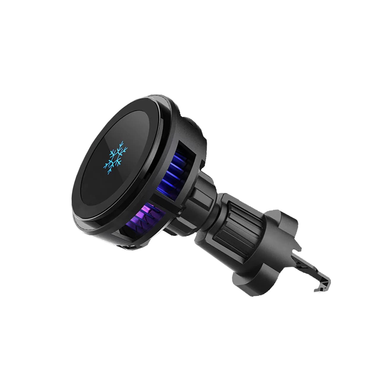 Bežični punjač - Auto držač MAGSAFE za ventilaciju Q7 MAGNETIC 15W (crni)