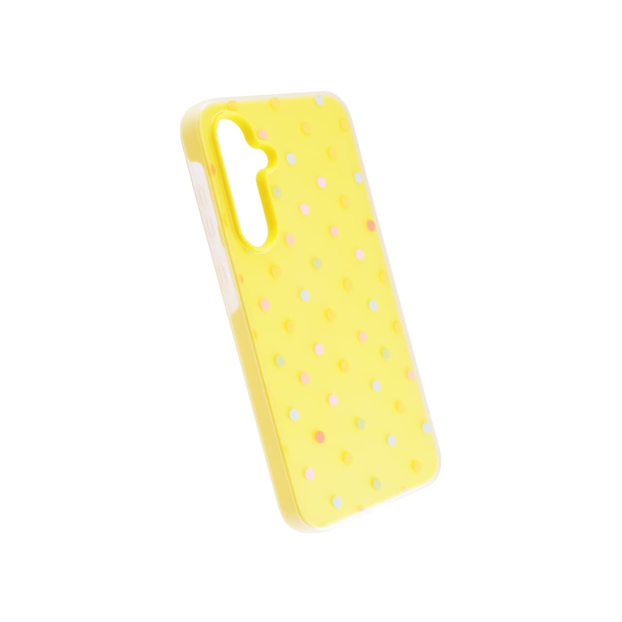 TPU SUNFLOWER SPOTS for SM-A556B (Galaxy A55 5G) yellow