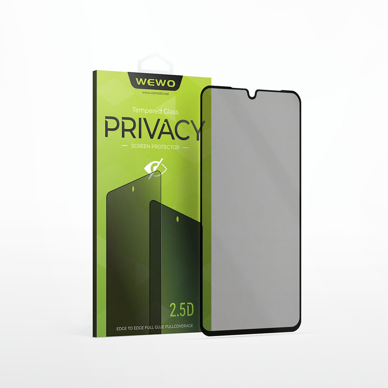 Nalepnica Display-a Glass PRIVACY 5D FULL GLUE for SM-A276B (Galaxy A27 5G)