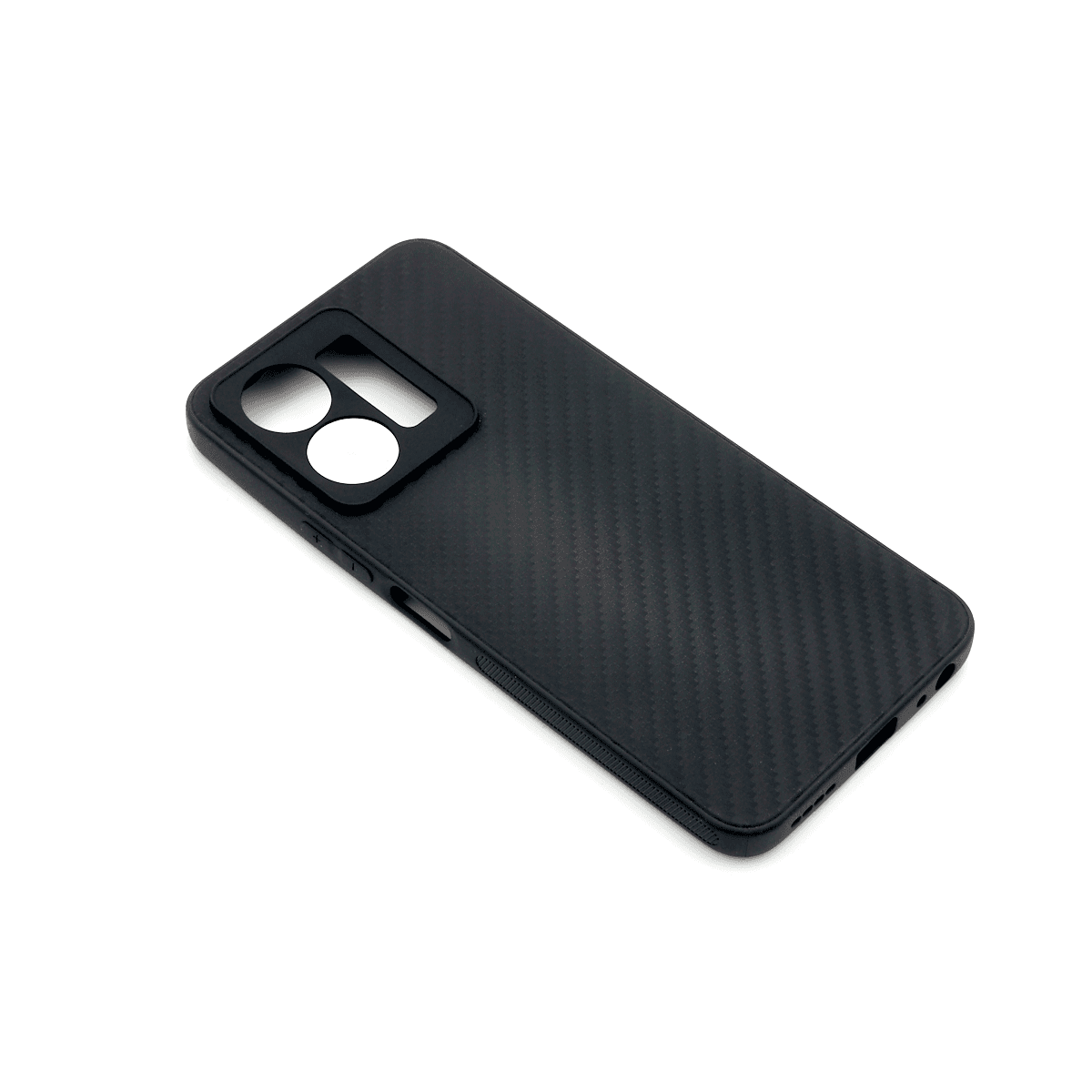 TPU CARBON 0,3mm za Vivo Y35/Y22S black