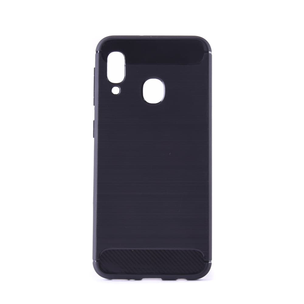TPU BRUSHED for SM-A202F (Galaxy A20e) black