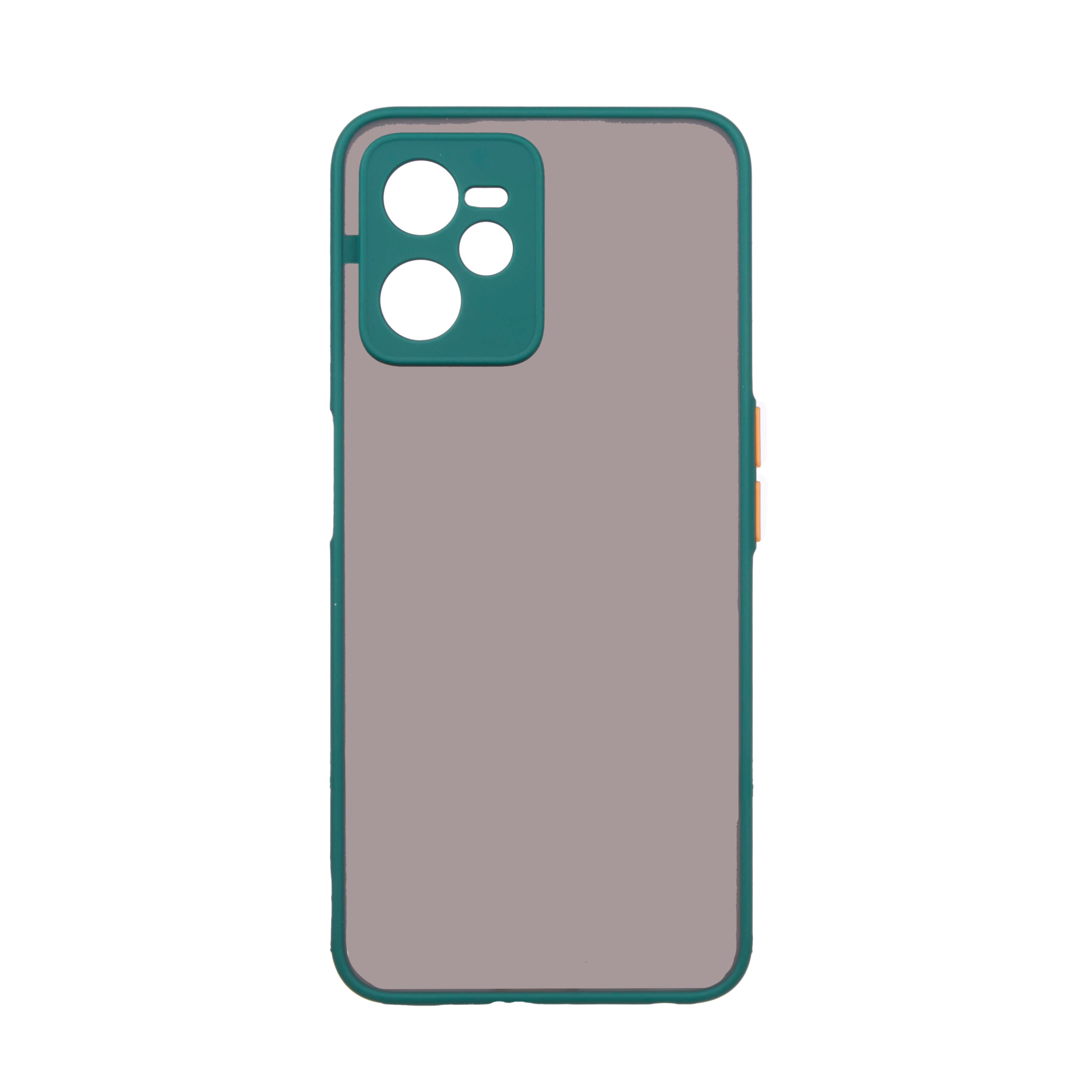 TPU BORDER za Realme C35 (zelena)