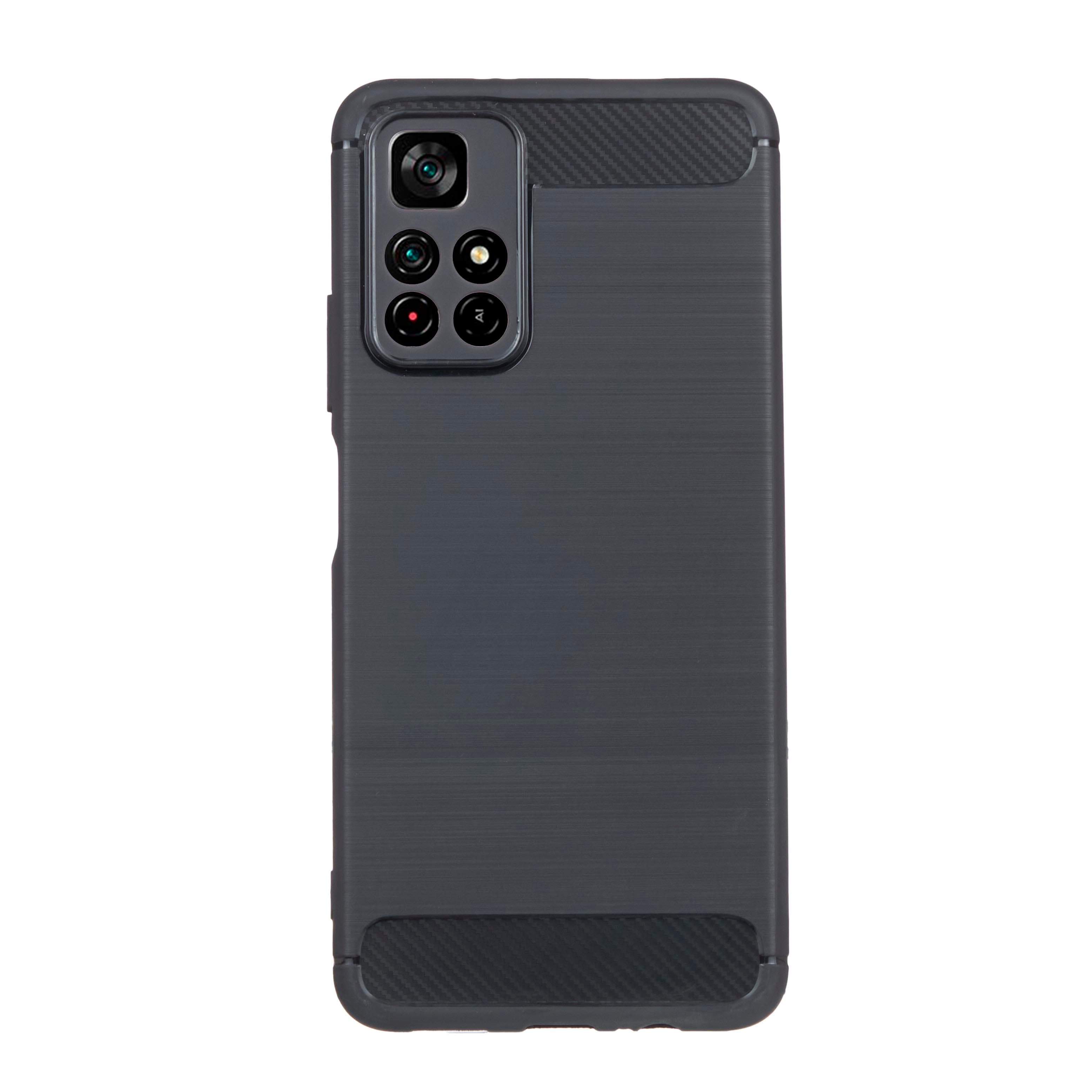 TPU BRUSHED za Redmi Note 11T 5G/Poco M4 Pro 5G/Redmi Note 11 China (black)