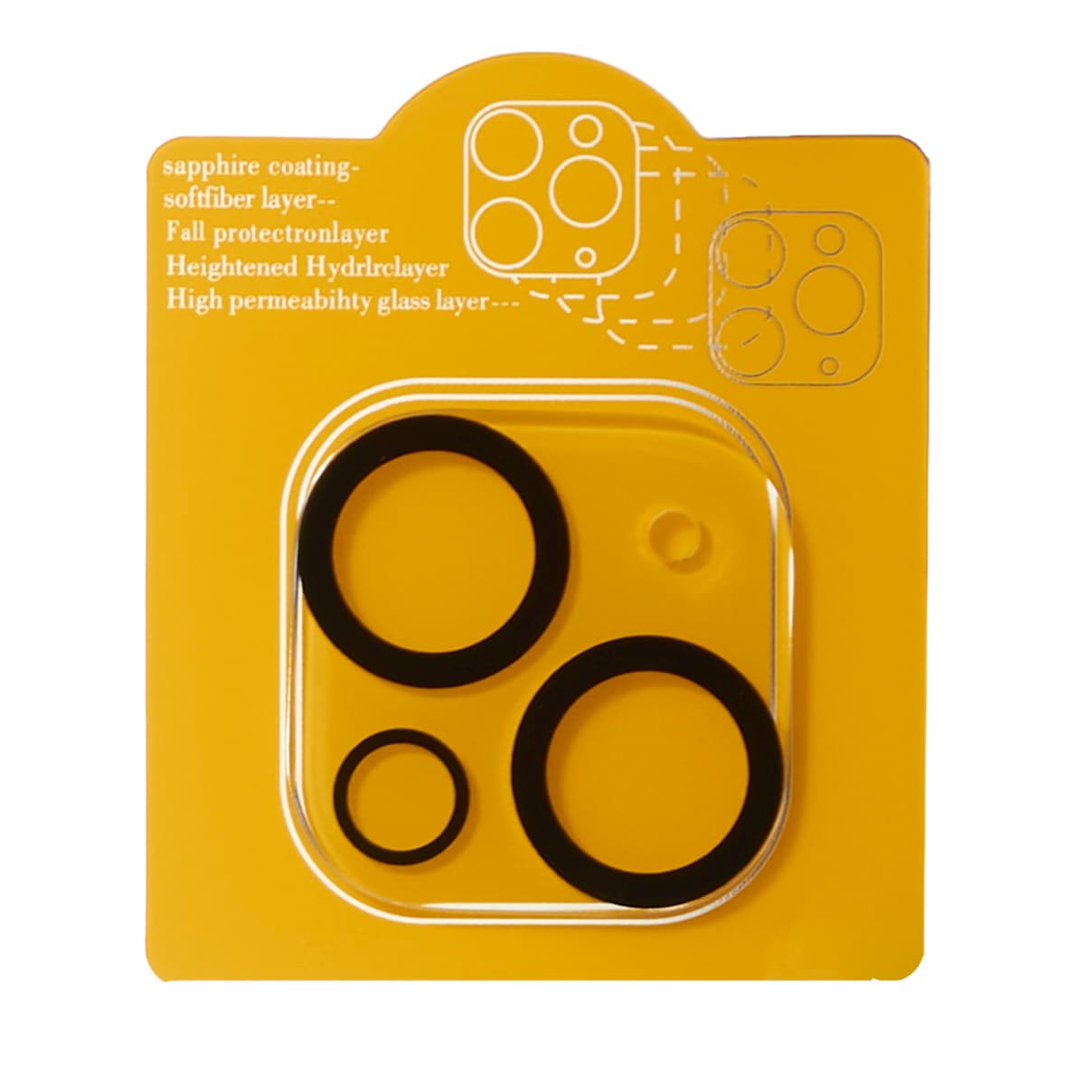 Zaštita za kameru GLASS za iPhone 14 (6.1")