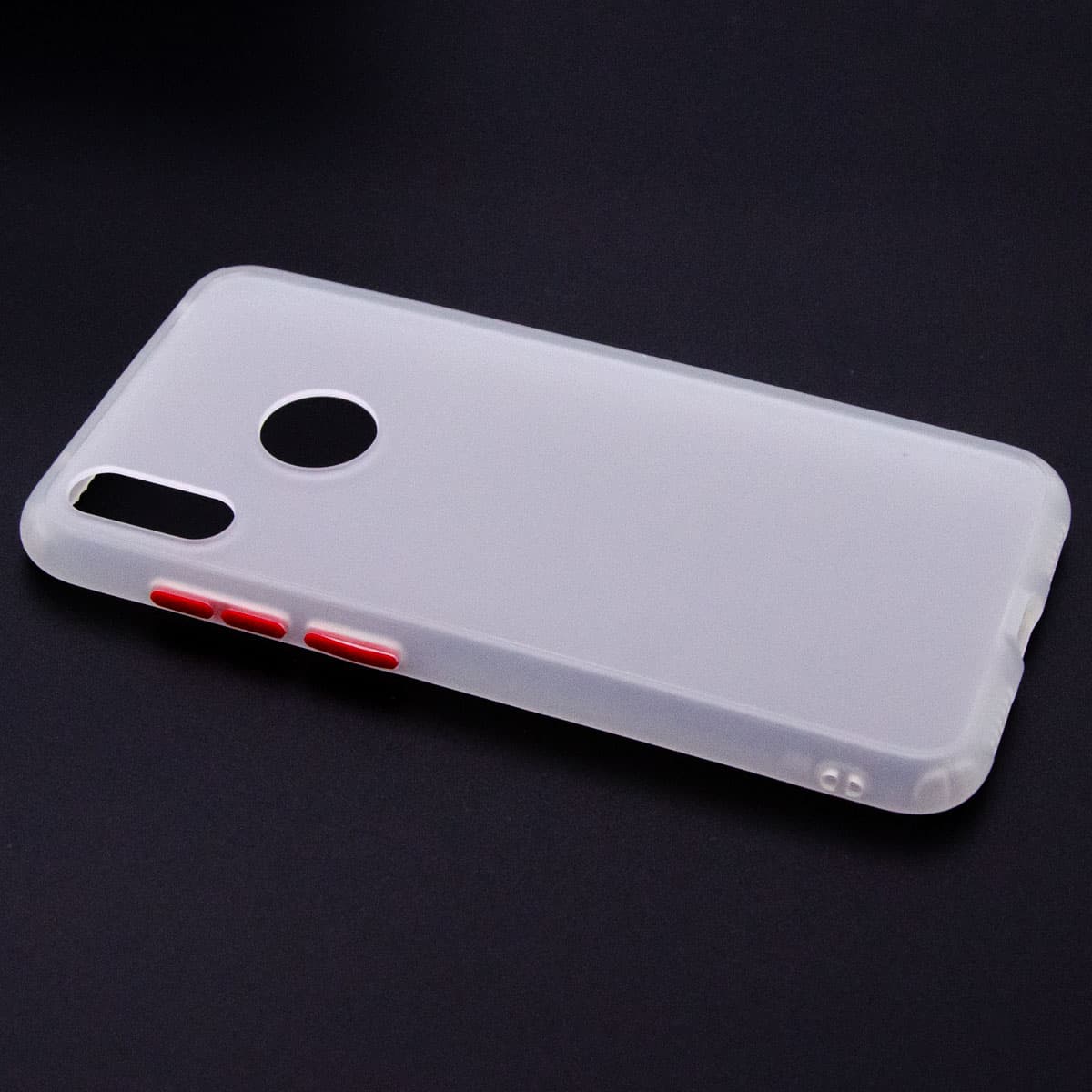 TPU BORDER za Y7 Prime (2019)/Y7 2019/Y7 Pro (2019) bela