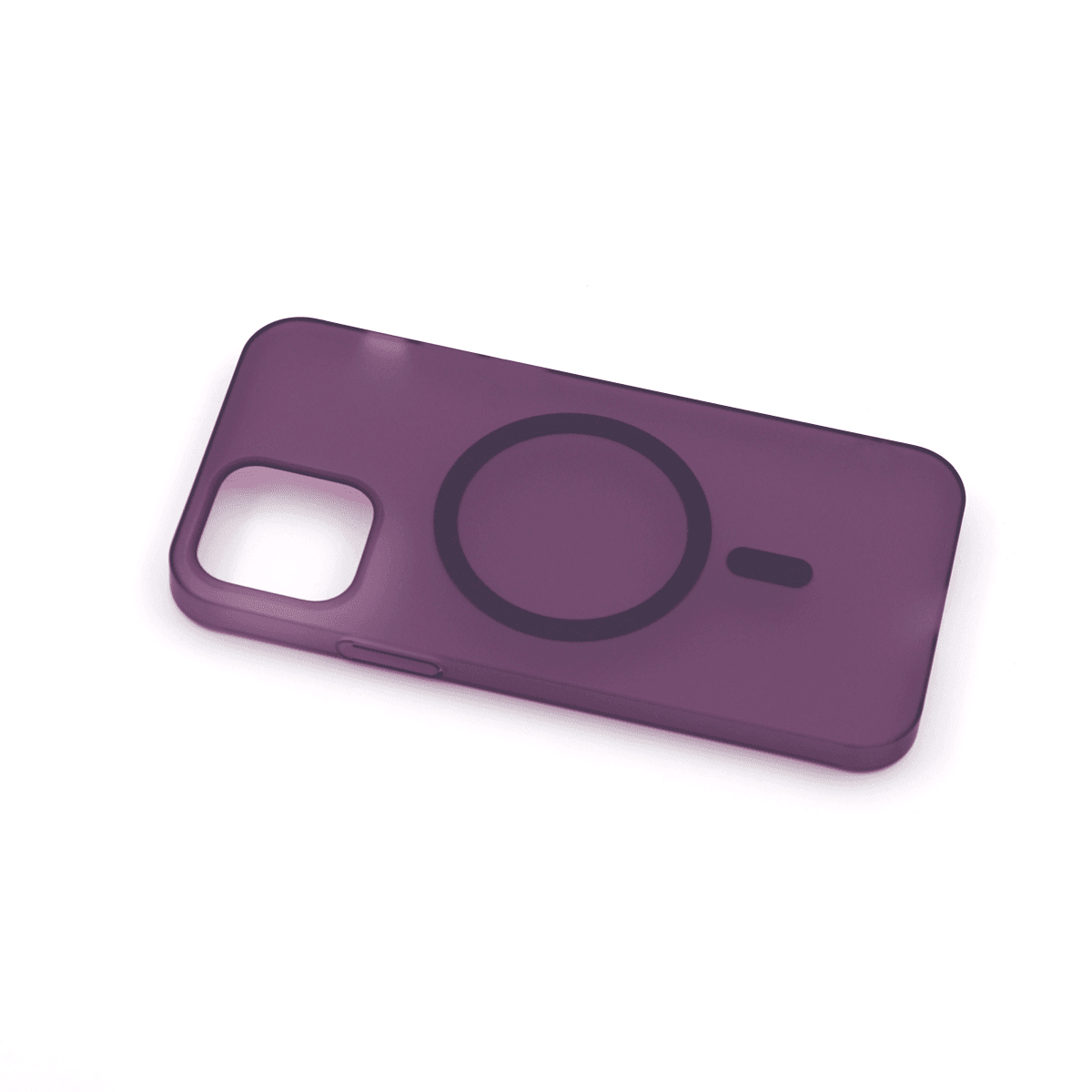 PC SILHOUETTE MAGSAFE for iPhone 12/12 Pro (6.1") ljubičasta