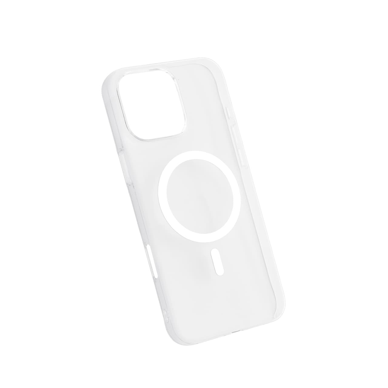 TPU SILHOUETTE MAGSAFE for iPhone 16 Pro Max (6.9") bela