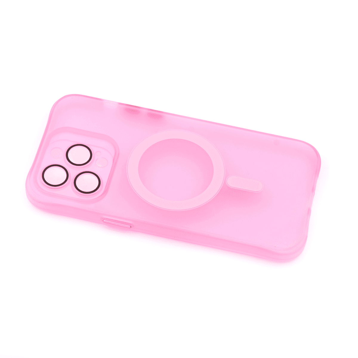 TPU TRANS-COLOR MAGSAFE for iPhone 15 Pro Max (6.7") roza