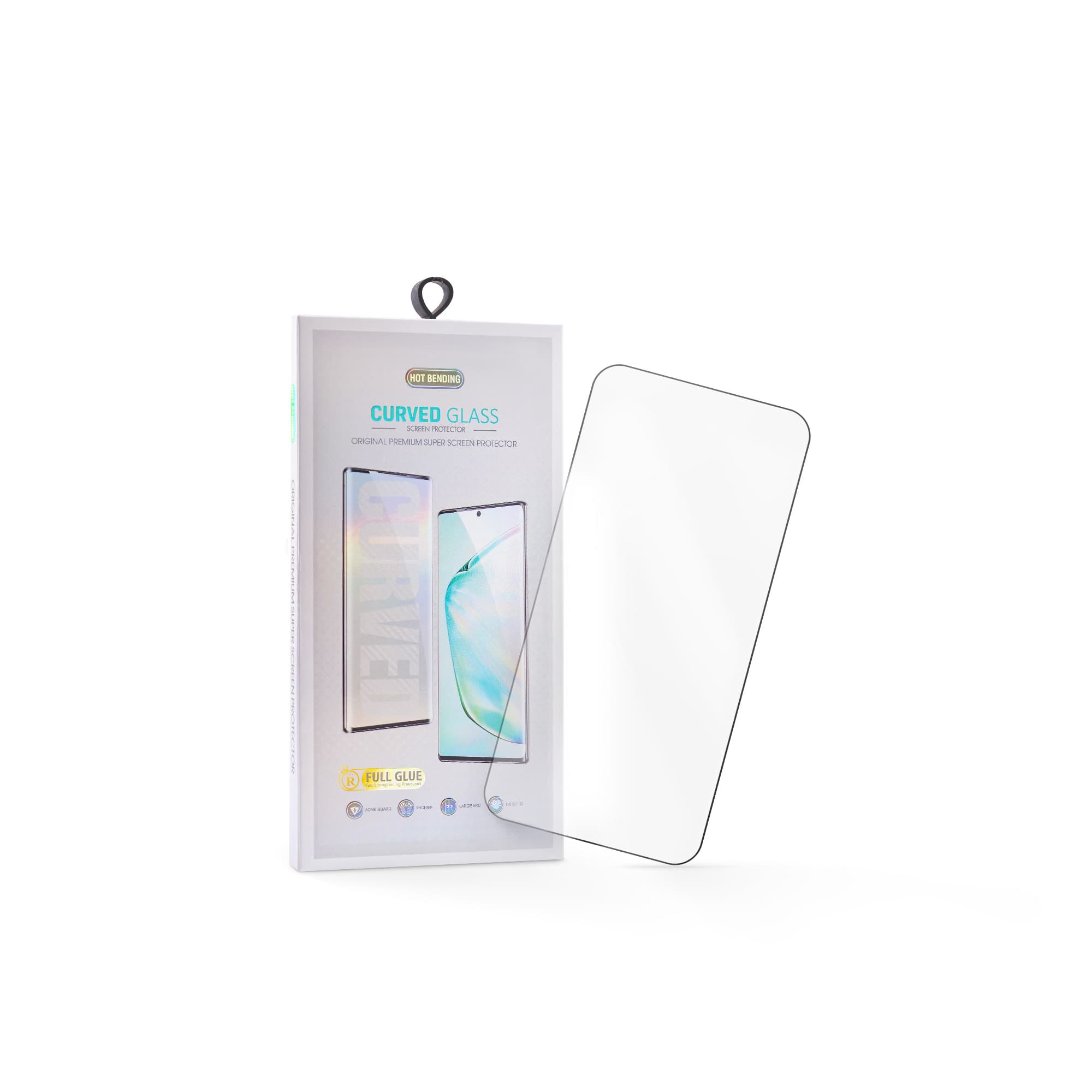 Nalepnica Display-a Glass 5D FULL GLUE for SM-S936B (Galaxy S25 Plus) black Screen unlock