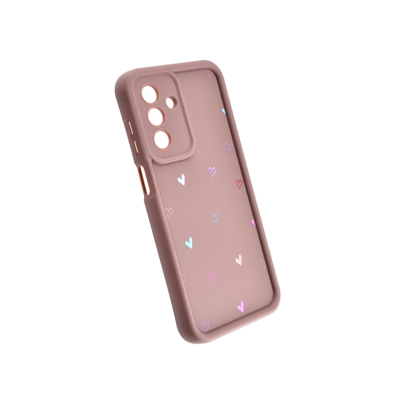 TPU PRINT STRONG za SM-A266B (Galaxy A26) šarena srca