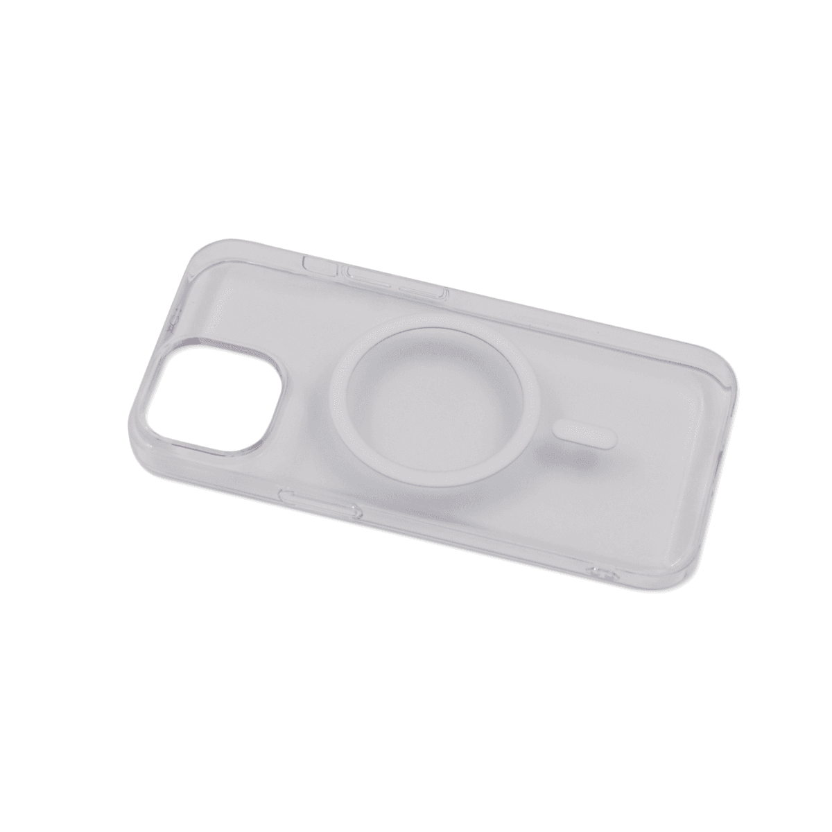 TPU SILHOUETTE MAGSAFE for iPhone 15 (6.1") bela