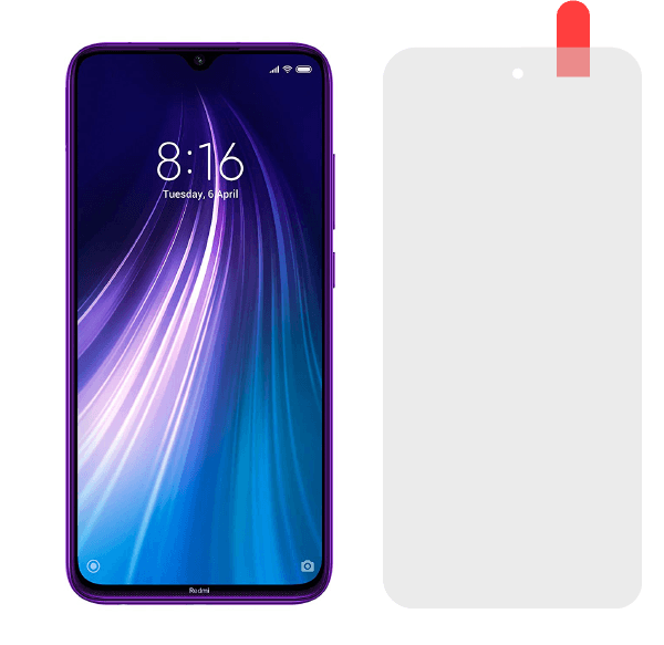 Nalepnica Display-a za Redmi 8/8A