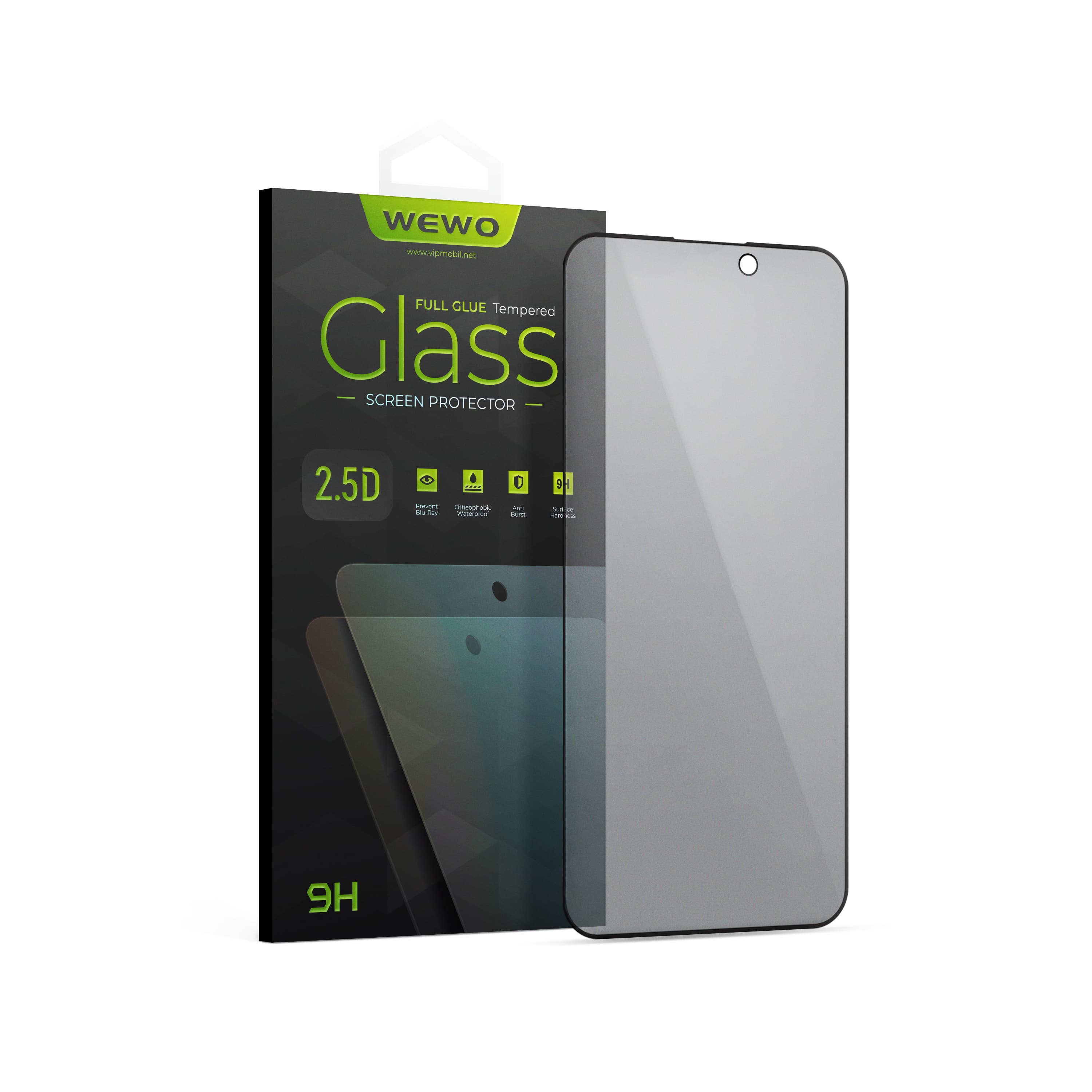 Nalepnica Display-a Glass PRIVACY 5D FULL GLUE za iPhone 17 (6.3")