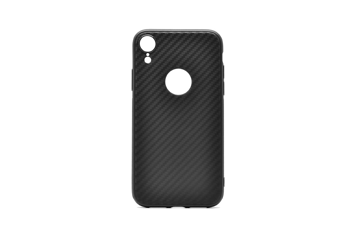 TPU CARBON 0,3mm za iPhone XR 6.1" (black)