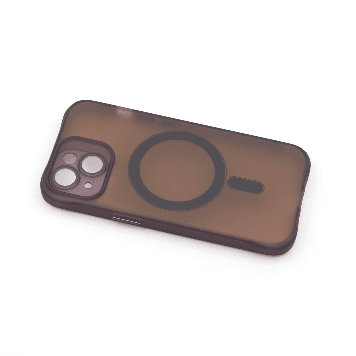 TPU TRANS-COLOR MAGSAFE for iPhone 15 Plus (6.7") crna
