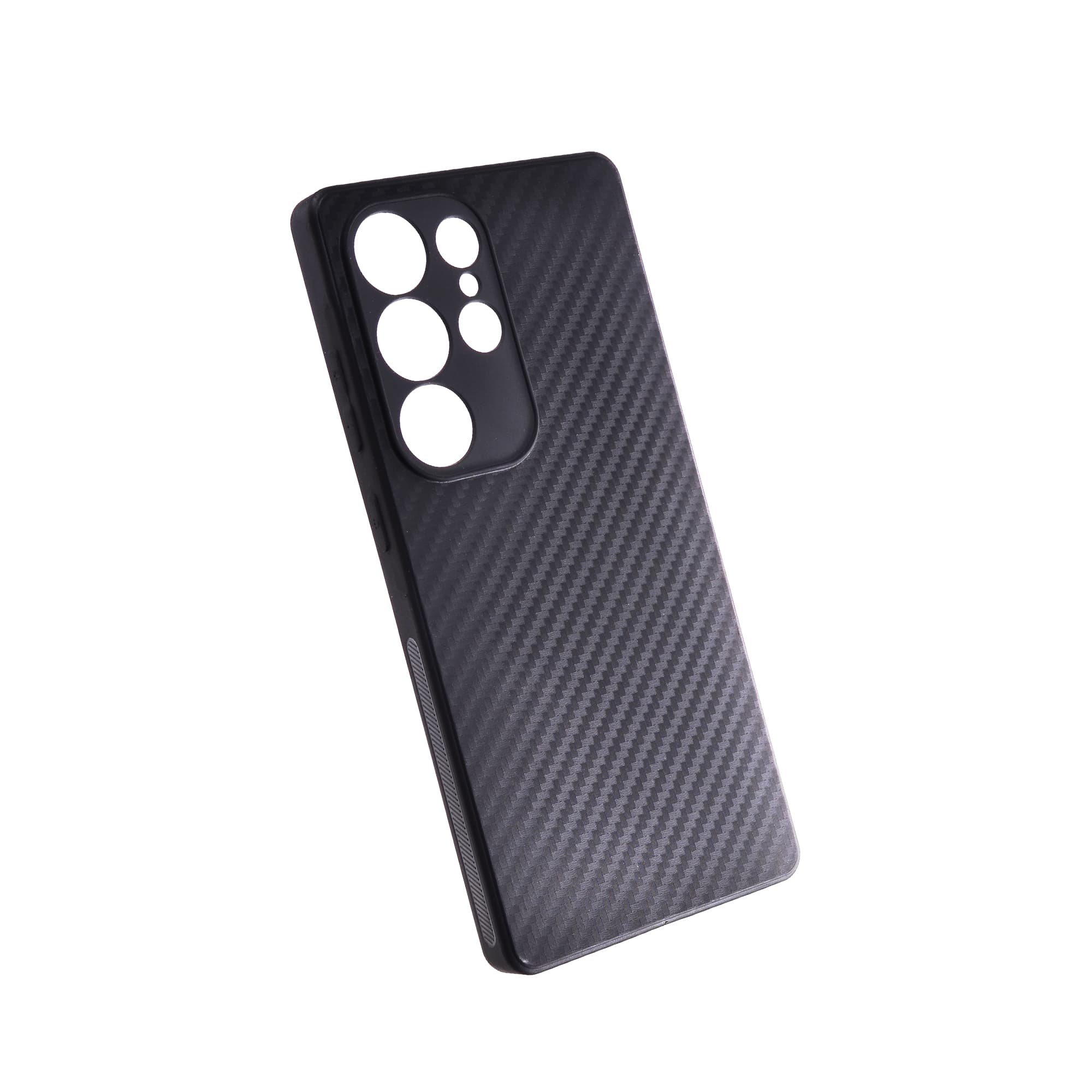 TPU CARBON 0,3mm for SM-S938B (Galaxy S25 Ultra) black
