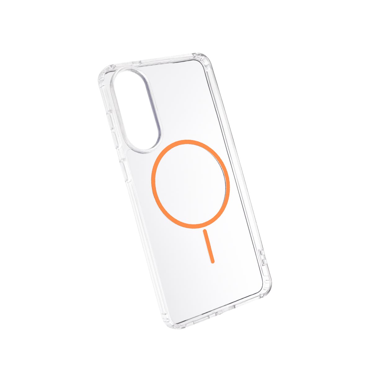 TPU CLEAR COLOR MAGSAFE for SM-S937 (Galaxy S25 Edge) narandžasta