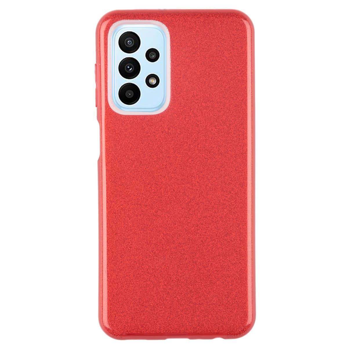 TPU Sparkly SHINE for SM-A235F/A236B (Galaxy A23 4G/5G) red