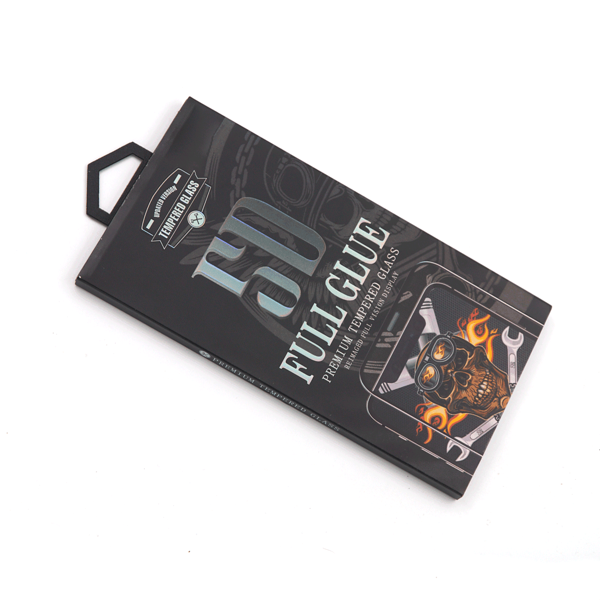 Nalepnica Display-a Glass 5D FULL GLUE za iPhone 15/16 (6.1") black