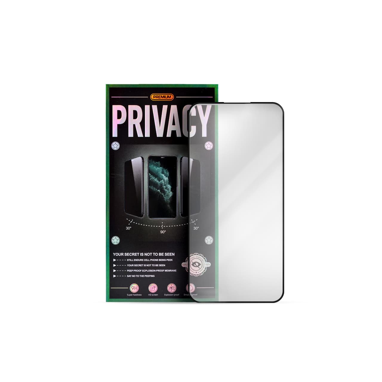 Nalepnica Display-a Glass PRIVACY 5D FULL GLUE for SM-A165F/A166B/SM-A175F/SM-A266B (Galaxy A16/A17/A26)