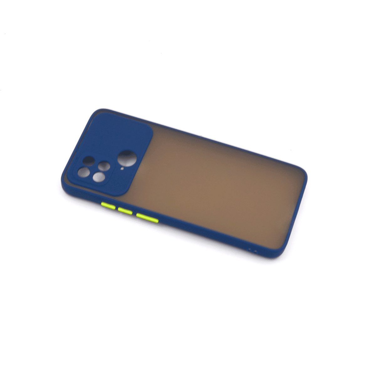 TPU BORDER za Poco C40 (plava)