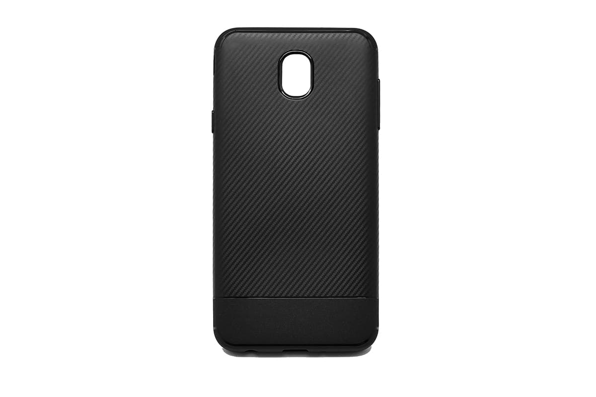TPU CARBON for SM-J737F (Galaxy J7 2018) black