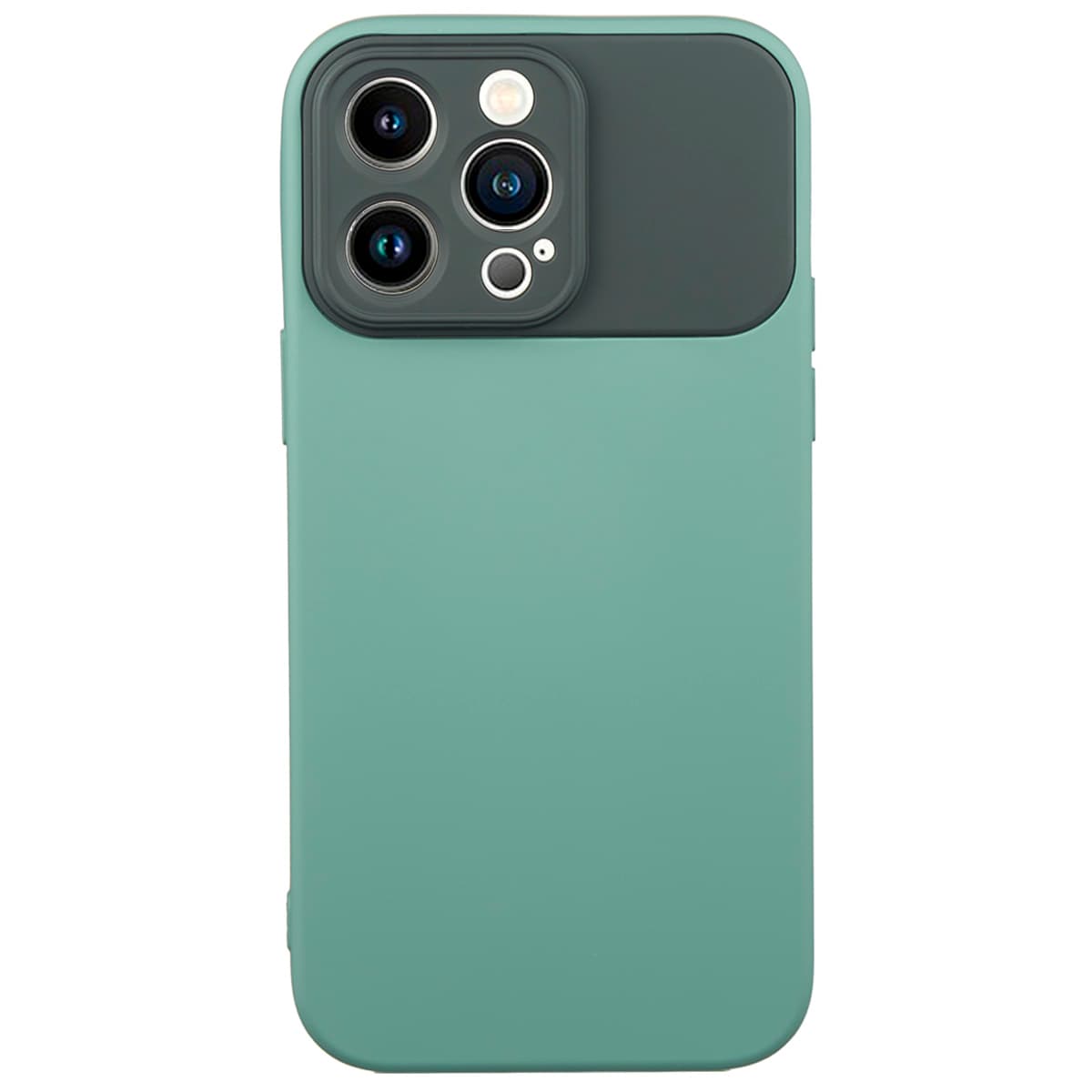 TPU MATTE DUO for iPhone 14 Pro Max (6.7") zeleno-crna