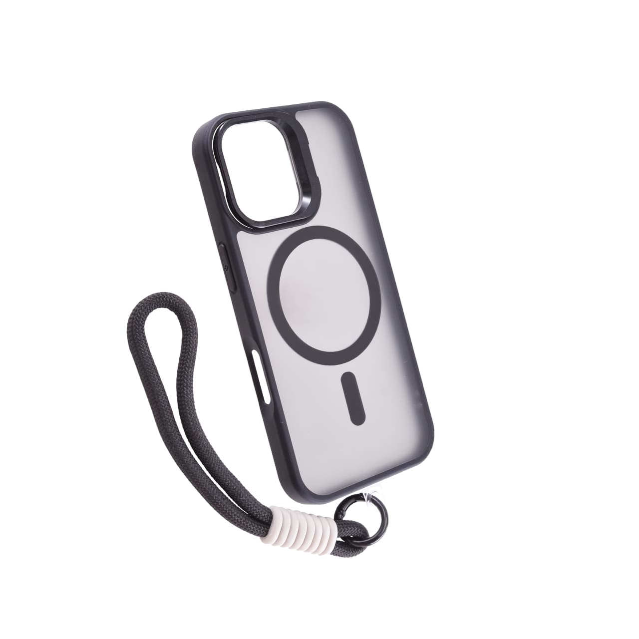 PC CAMERA STAND ROPE MAGSAFE for iPhone 17 (6.3") crna
