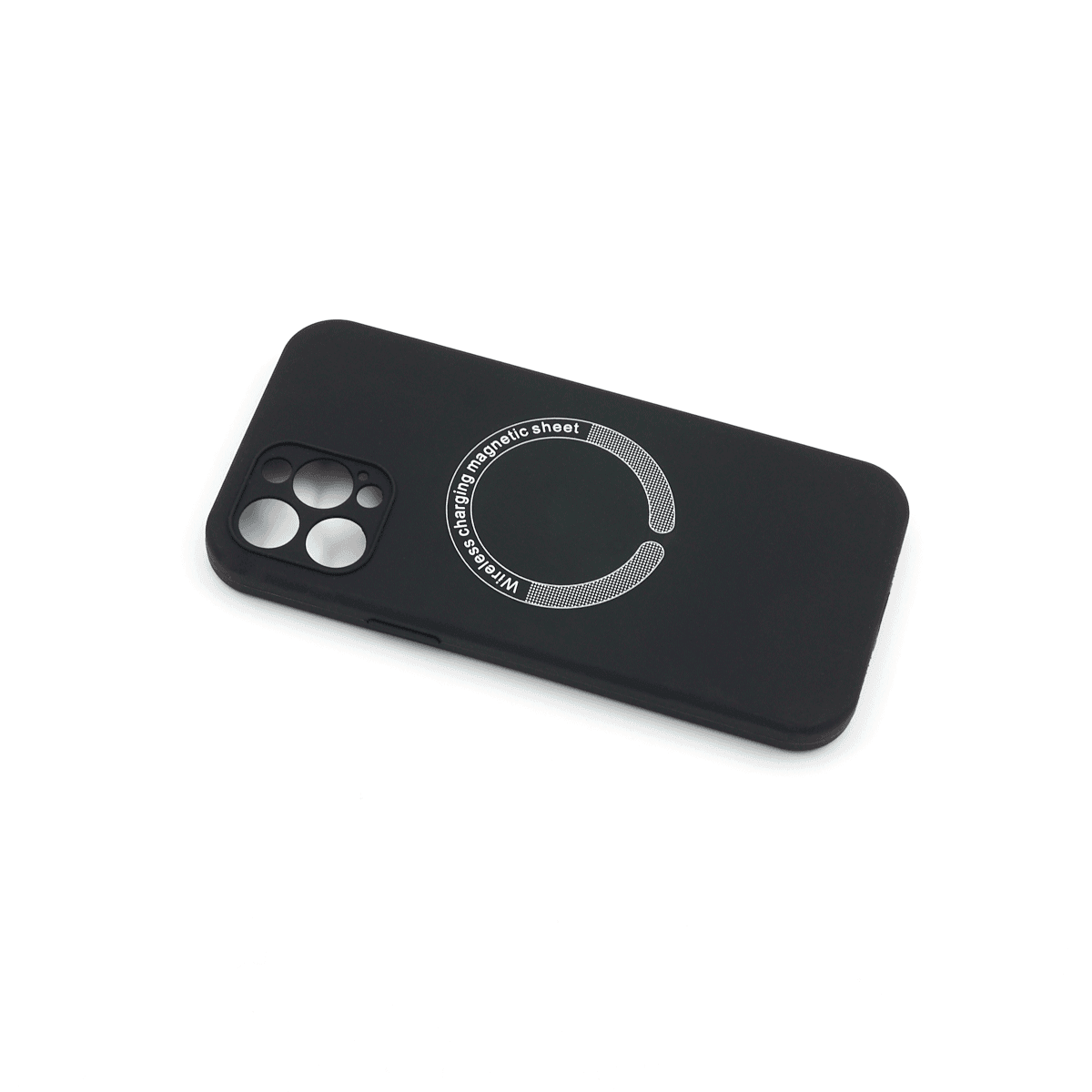 TPU MATTE MAGSAFE for iPhone 12 Pro Max (6.7") crna