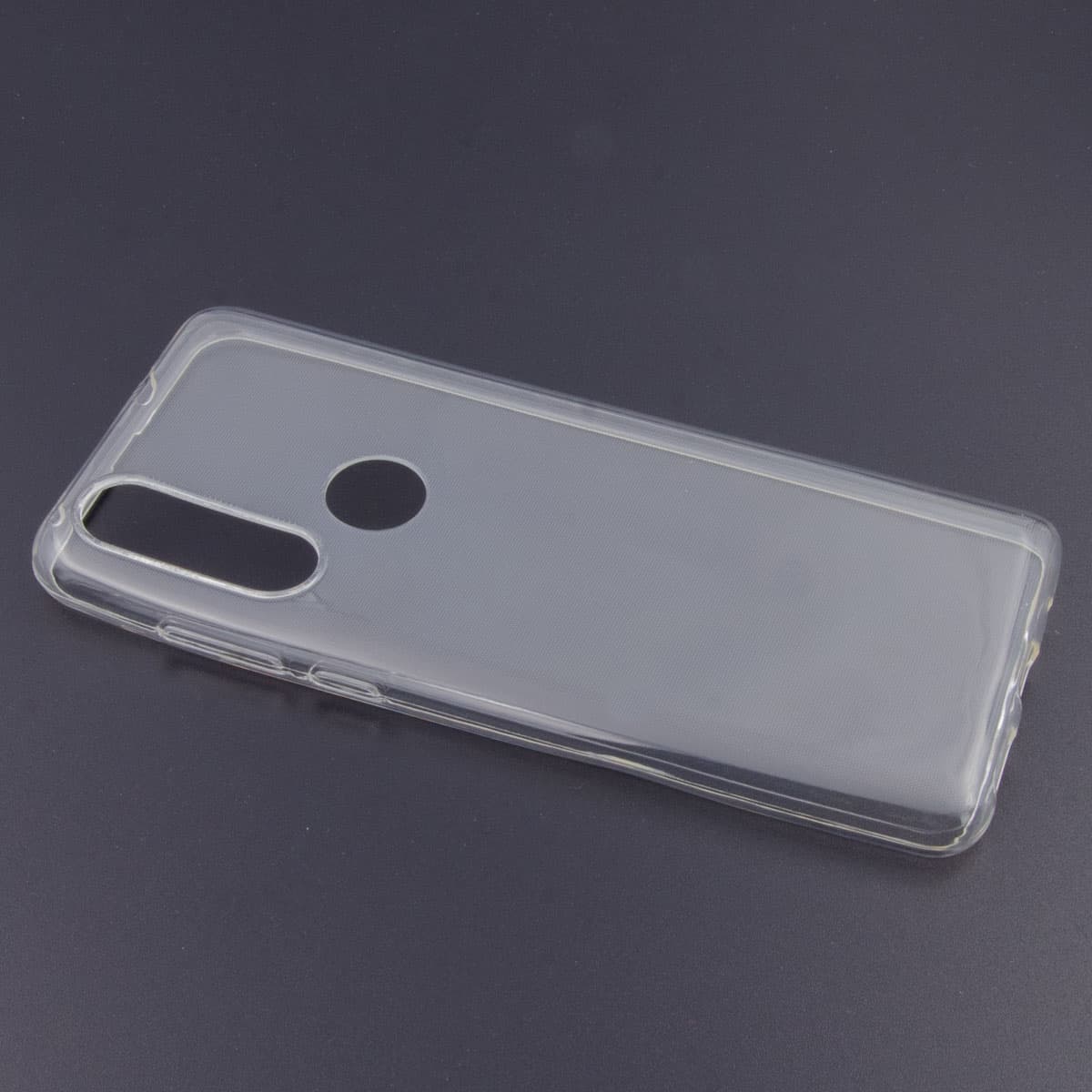 TPU 0,3mm za Moto One Action (white)
