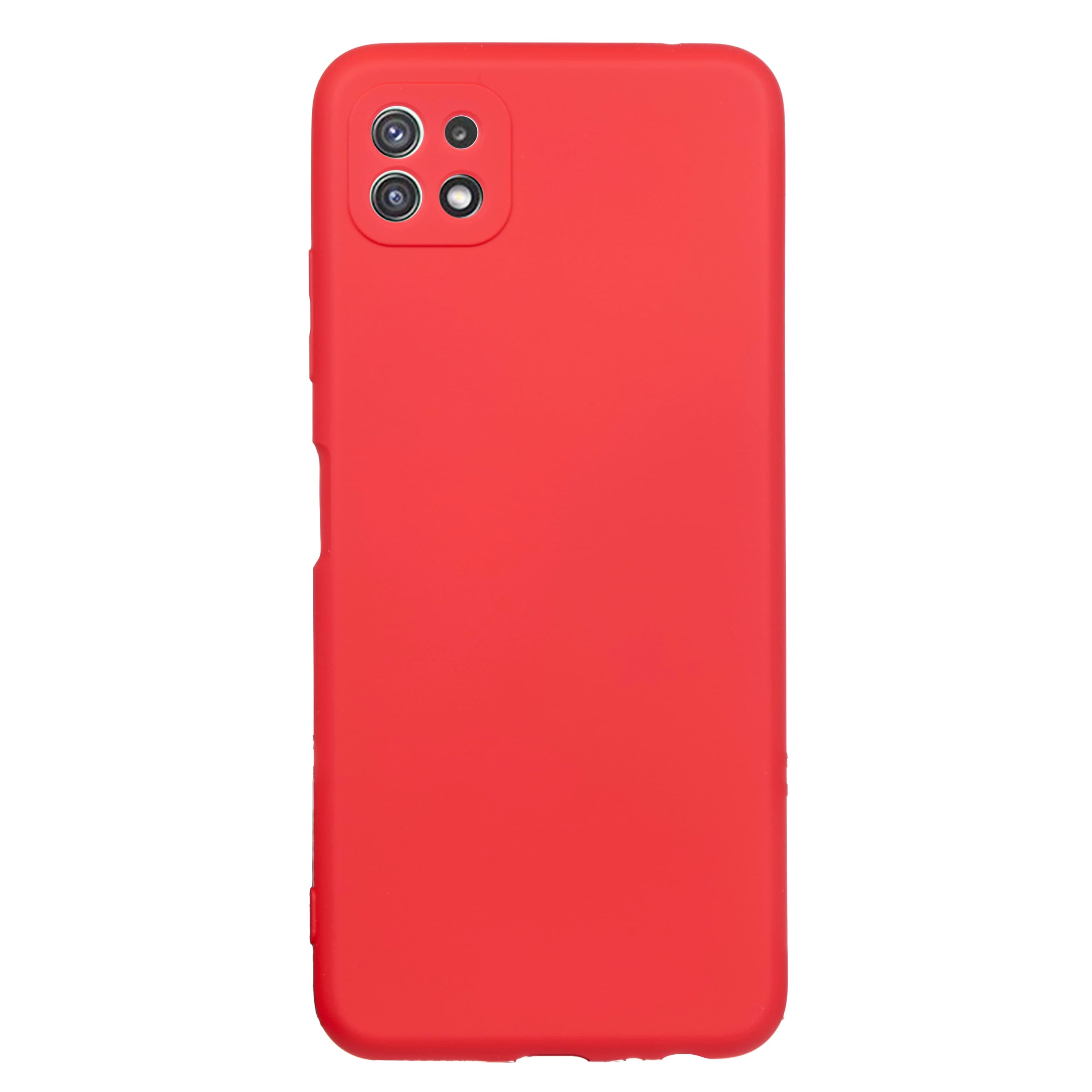 TPU MATTE for SM-A226B (Galaxy A22 5G) crvena