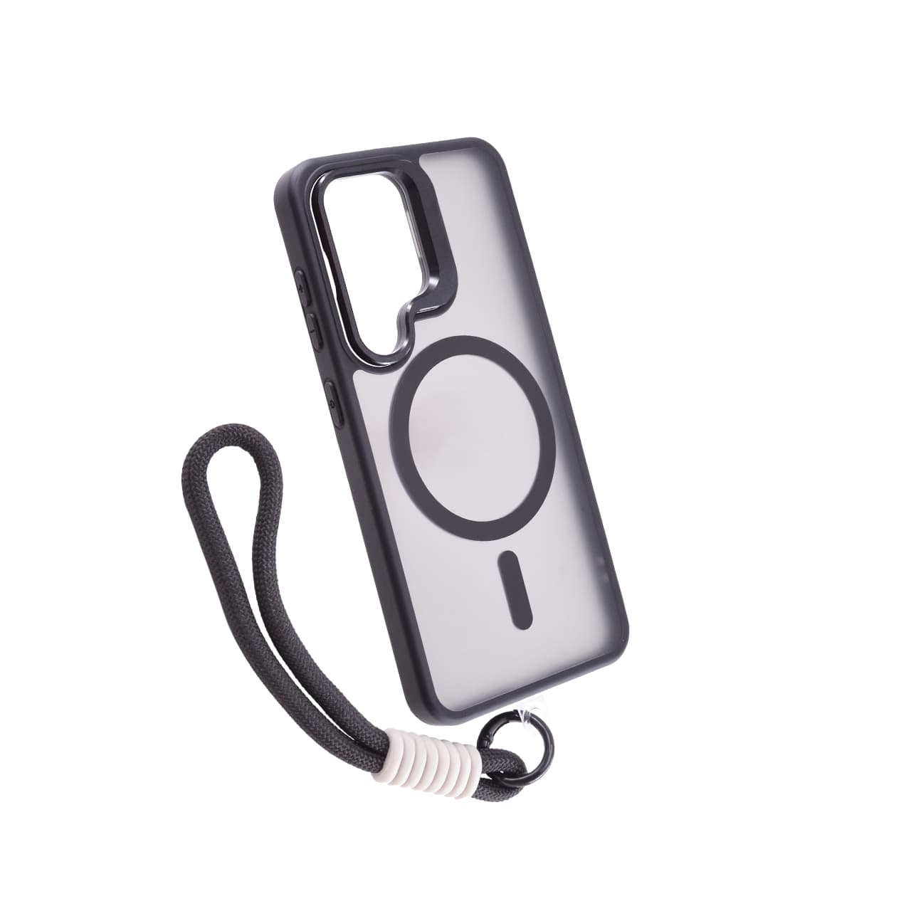 PC CAMERA STAND ROPE MAGSAFE for SM-S921B/S931B (Galaxy S24/S25) crna