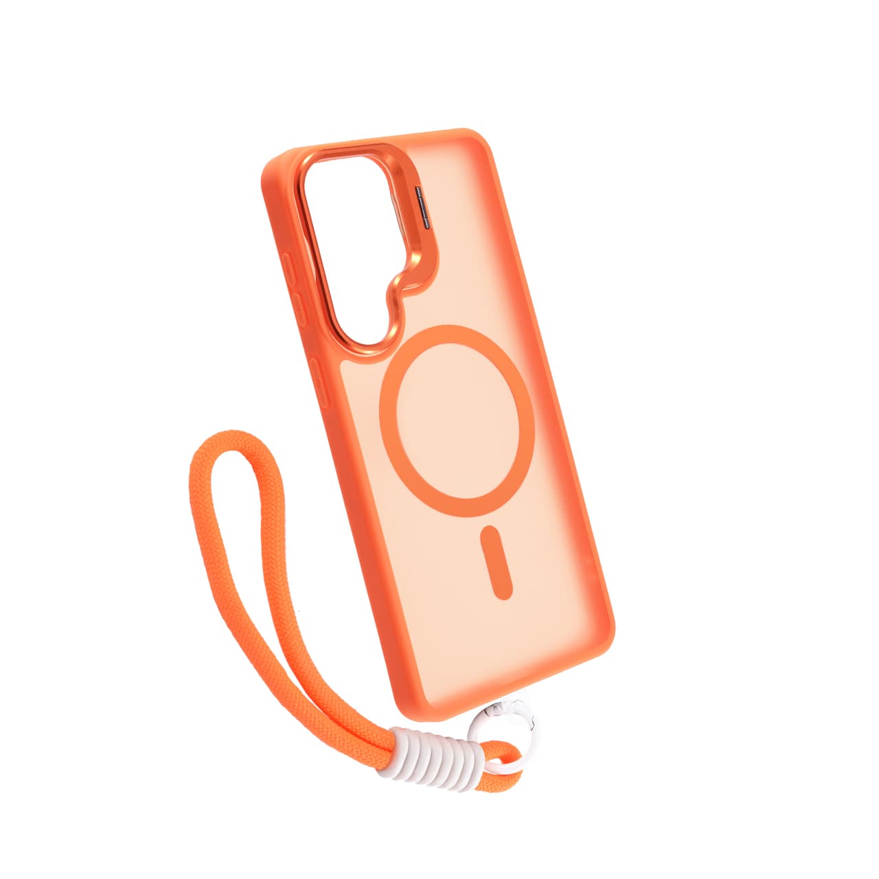 PC CAMERA STAND ROPE MAGSAFE for SM-S946B (Galaxy S26 Plus) narandžasta