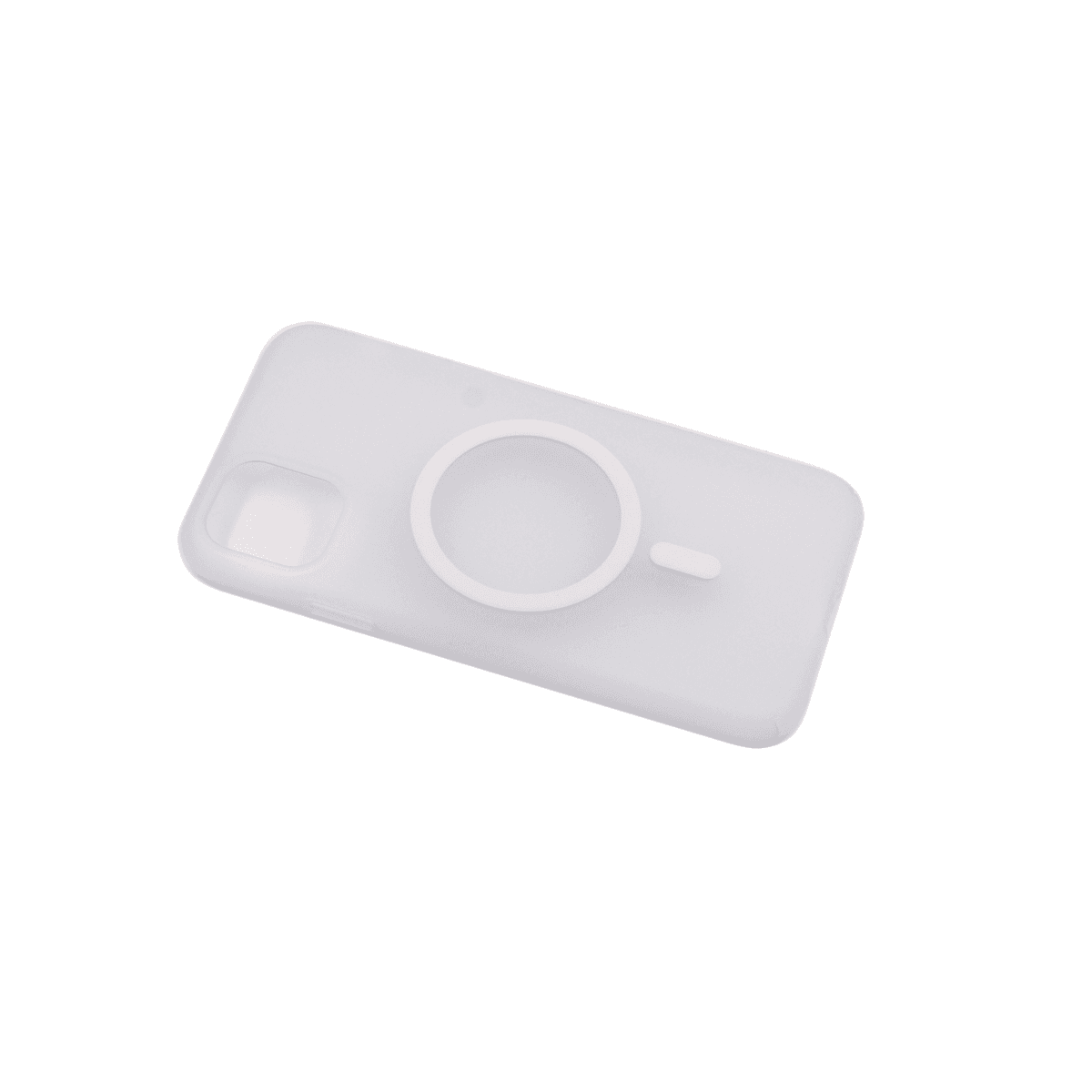 TPU SILHOUETTE MAGSAFE for iPhone 11 (6.1") bela