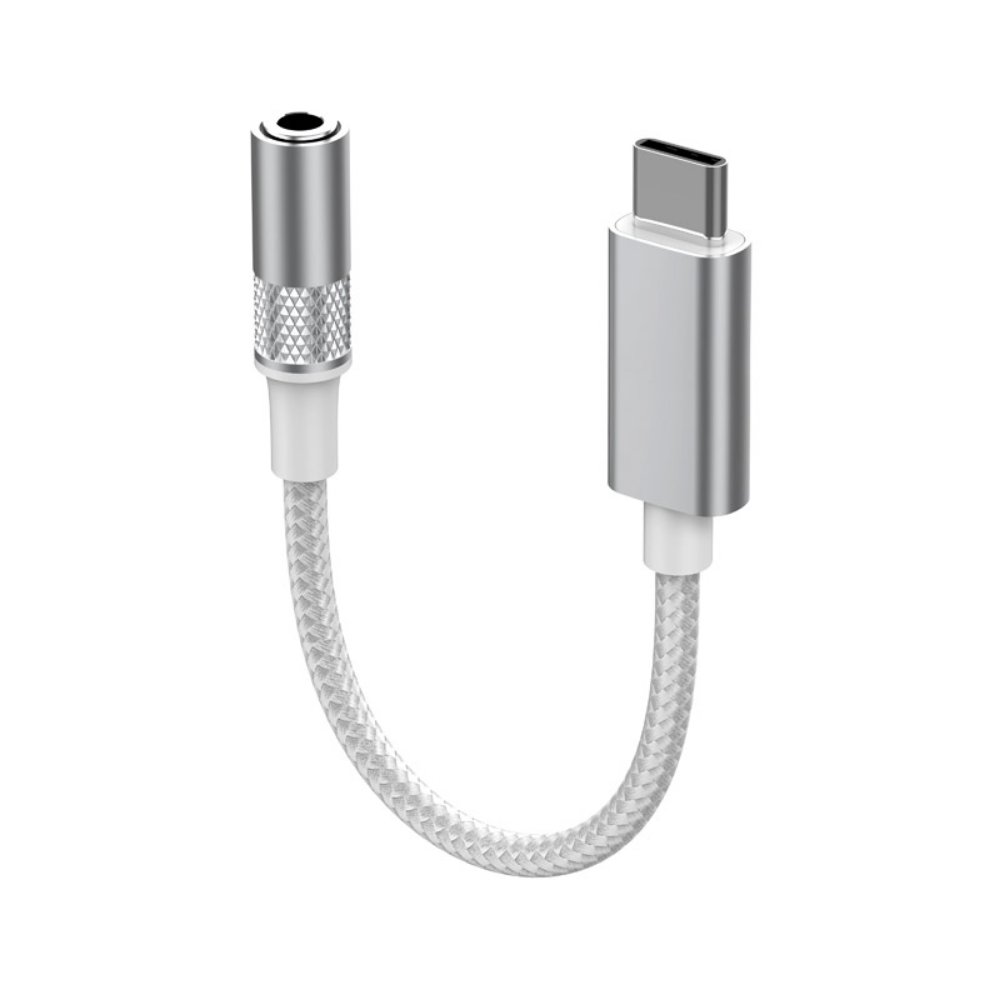 Kabl — Adapter Ldnio LSY80C za slusalice Type C na 3.5mm, beli