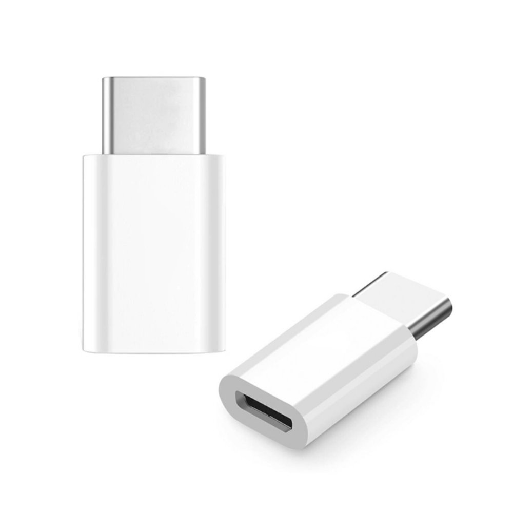 Kabl — Adapter OTG micro USB na Type C, beli