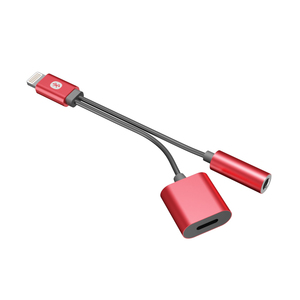Audio oprema za Apple — Adapter, crveni