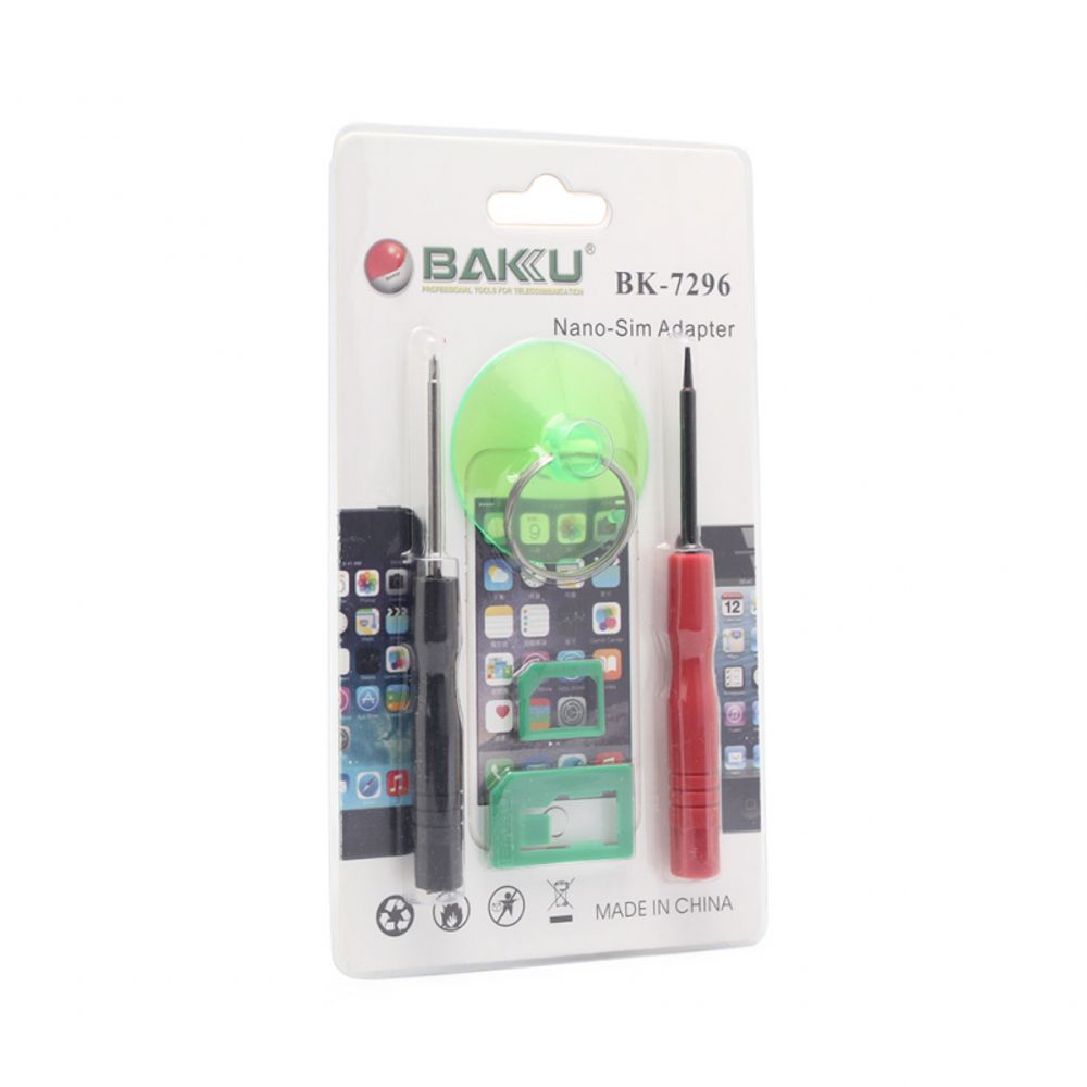 Servisni deo — Alat za otvaranje sa SIM adapterima Baku BK-7296
